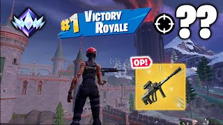 The Best Weapon in Ranked Fortnite  High Kill Gameplay [upl. by Mccormac577]