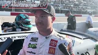 Tyler Reddick quotI Slid Right Into Buescher Popped My Tire Popped His Tire It Sucksquot [upl. by Odie]