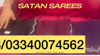 SATAN SAREES 😍😍WHOLESALERETAIL BURRABAZAR [upl. by Clarita]