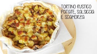 Tortino rustico con salsiccia [upl. by Nylatsirk549]