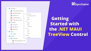 Getting Started with the NET MAUI TreeView Control [upl. by Thesda988]