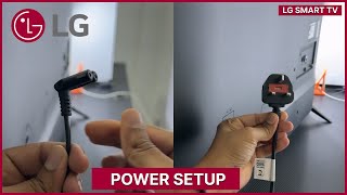 LG Smart TV Power Setup 2Slot Cord and Switch [upl. by Roch214]