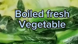 LETS BOILED FRESH VEGETABLES boiled vegetable satisfying viral [upl. by Nitnerb756]