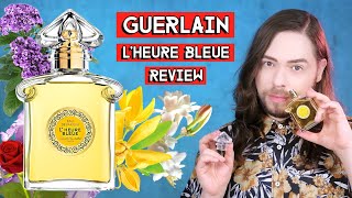 GUERLAIN LHEURE BLEUE perfume review  eau de parfum fragrance concentration [upl. by Nnylorac]