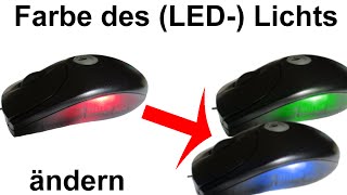 How2Farbe des LEDLichts von PCMäusen umändern [upl. by Hesper]