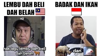 Lembu Dah Beli Dah Belah VS Badak Dan Ikan [upl. by Oemac]