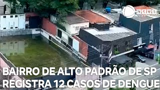 Bairro de alto padrão em São Paulo registra 12 casos de dengue [upl. by Edi33]