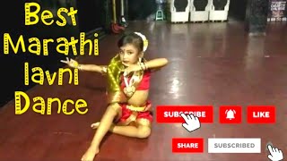 Marathi Lavani Dance  Spriha Hrishi Kashyap Dance Performance [upl. by Bunny]