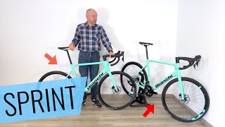 BIANCHI SPRINT im Doppelpack  Die Bianchi Sprint 105 DI2 2024er Modelle im Review  Fahrradorg [upl. by Assenev]