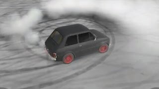 MONSTER BLACK FIAT 126p DRIFT quotMALUCHquot [upl. by Eenobe]