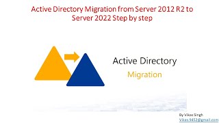 Active Directory Migration from Server 2012 R2 to Server 2022 Step by step [upl. by Ylek]