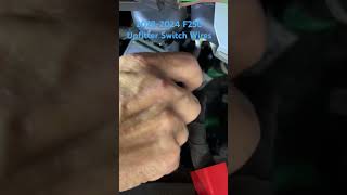 20232024 F250 Upfitter Switch Wires tips tricks trending info ford superduty [upl. by Ocsisnarf]