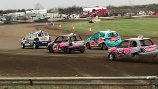 Scunthorpe autograss 22924 junior saloon’s [upl. by Muslim]