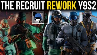 The Recruit Rework in Y9S2 Rainbow Six Siege [upl. by Asseret]