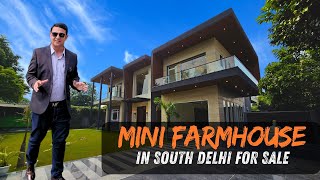 BUNGALOW STYLE  MINI FARMHOUSE IN DELHI [upl. by Russian]