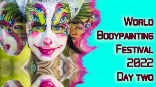 World Bodypainting Festival 2022 25th Anniversary 2nd day Face Painting and Makeup Battle [upl. by Abeu]