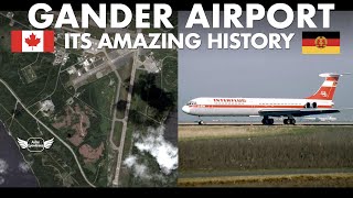 The amazing history of Gander Airport  in English with German subtitles [upl. by Ennyroc]