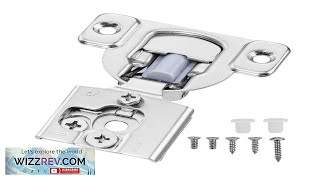 VEVOR Cabinet Door Hinges 20 Packs Partial Overlay Soft Close for Framed Review [upl. by Rhu40]