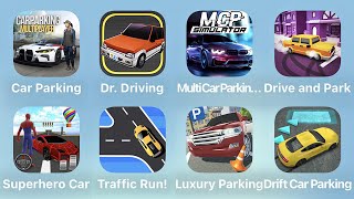 Car Parking Dr Driving Multi Car Parking Drive and Park and More Car Games iPad Gameplay [upl. by Pack]