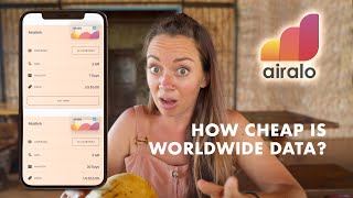 Airalo eSIM Review  Tutorial  No Roaming Fees For International Travel [upl. by Gaidano]