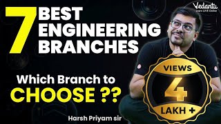 7 Best Engineering Branches  How to Choose the Best Engineering Branch   Vedantu JEE Made Ejee [upl. by Rosenquist]