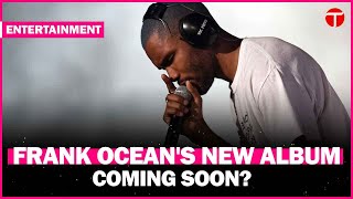 Frank Ocean drops major hint about new album [upl. by Ecar]