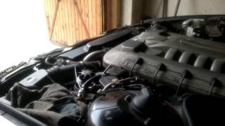 BMW E38 740d diesel sound [upl. by Atiuqehc836]