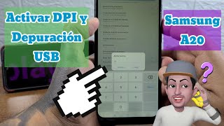 Activar DPI y Desbloqueo OEM y Depuración USB Samsung A20 Con Android 11 [upl. by Eirellam]