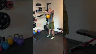 Kettlebell Upright Row  Shoulder Neck amp Traps Exercise uprightrow uprightrows [upl. by Anec]