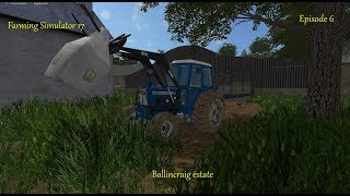 Fs17  Ballincraig Estate  Episode 6  Moving seed bags [upl. by Sutton]