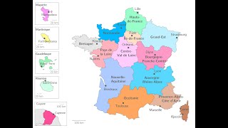 20 cenni di geografia della Francia [upl. by Egni]