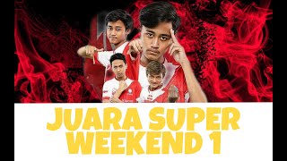 BTR JUARA SUPER WEEKEND 1  PMGC 2020  MATCH 15 [upl. by Mose]