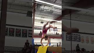 Why gymnastics is one of the hardest sports in the world gymnast gymnasticsflex [upl. by Etnasa]