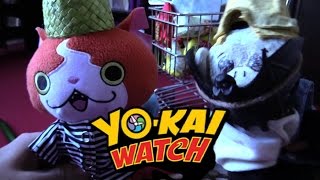 Yokai watch plush  Episode 21 Jibanyan breaks out of prison [upl. by Ynnos]