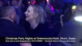 Greenwoods Christmas Party Nights  The best Christmas parties in Essex [upl. by Baggett]