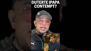 DUTERTE PAPA CONTEMPT [upl. by Anton]