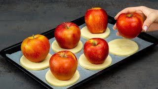 More apples than dough Super delicious dessert in just 15 minutes [upl. by Assilak]