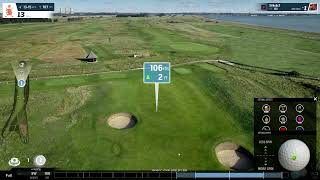 WGT Golf Royal St Georges 13 107Yard Holeout Eagle [upl. by Dorcas]