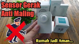 Cara Pemasangan Bardi Smart PIR Motion Sensor Terbaru 2021 dan Otomasi Ke Perangkat Lain [upl. by Zoa]