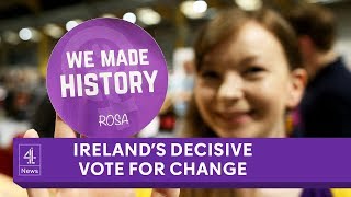 Referendum overturns Ireland’s abortion ban [upl. by Navis472]