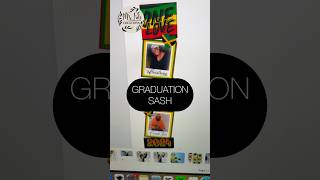 Graduation Sash Quick simple tutorial graduation graduationsash crafter tutorial [upl. by Clare990]