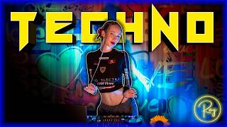 Ray  Hyper Techno Mix 2024 Live 4K  TEKKNO Oliver Heldens southstar TRYM Energy Voyage 015 [upl. by Aisatnaf]