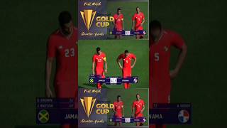 PES 2018  Highlight Jamaica vs Panama  Gold Cup  PS3 shorts patch2021 [upl. by Fasa]