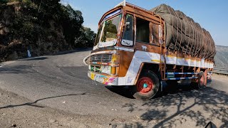 Load Lorry And Car bike Turning 2727 Dhimbam ghat Driving Sathyamangalam [upl. by Price]