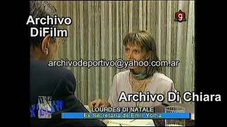 Lourdes Di Natale con Mariano Grondona  DiFilm 1998 [upl. by Suiradel]