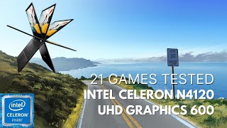 Intel Celeron N4120 \ UHD Graphics 600 \ 21 GAMES TESTED IN 012023 4GB RAM [upl. by Zachariah]