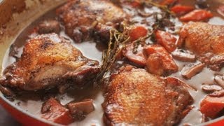 How to Make Coq au Vin Chicken and Wine [upl. by Raquela]