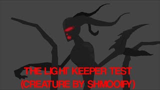 The Light Keeper Shmooify creature Animation Test Sticknodes Animation [upl. by Nanreik128]