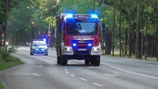 Waldbrand auf dem Ravensberg  Einsatzfahrten Potsdam 📟🔥 [upl. by Trojan]