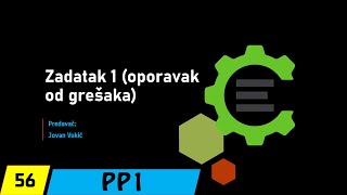 Programski prevodioci 1  56 Zadatak 1 oporavak od grešaka [upl. by Mickie]